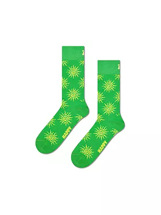 HAPPY SOCKS | Herren Socken SUN 41-46 green | 